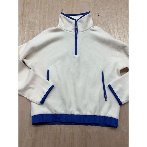 Sweaty Betty Tops - Sweaty Betty London Mallow Fleece 1/2 Zip New! (make Up From Try On) Beige Sz Sm